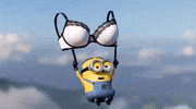 Bra Parachute GIF