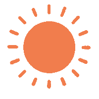 Always Sunny Sun Sticker by おちょう