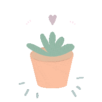 eightfortyfourAM love heart pink green Sticker