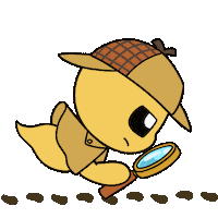 Search Sticker by Christophers Genie