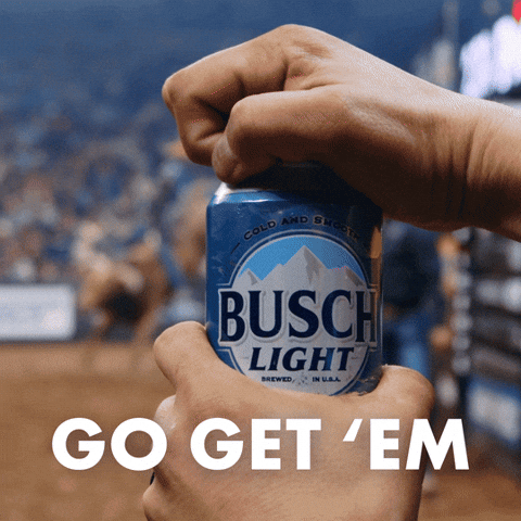 Go Get Em Busch Light GIF by Busch Beer
