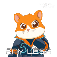 Say No More Fist Bump Sticker by Hamieverse