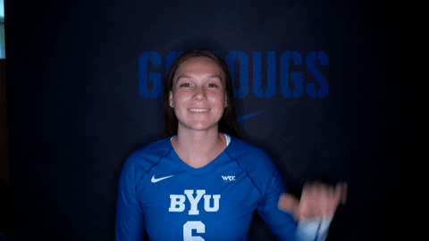 Sport Wow GIF by BYU Cougars