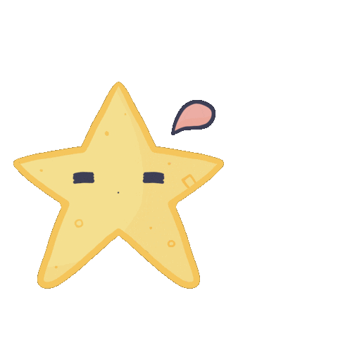 Good Night Star Sticker