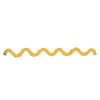 merakcreativedesigns wave mcd zig zag yellow line Sticker