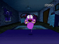 courage the cowardly dog muriel GIF