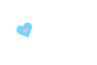 tshirteria love heart blue coracao Sticker