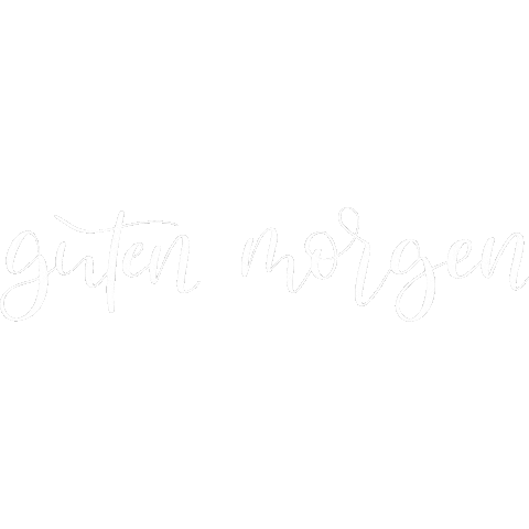Good Morning Guten Morgen Sticker