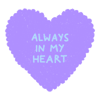 Love You Heart Sticker by doña batata