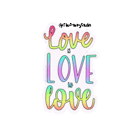 TheArtistryStudio lgbtq love is love loveislove lgbtqa Sticker