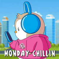 Chilling Monday Morning GIF by Pudgy Penguins