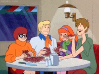 scooby doo eating GIF