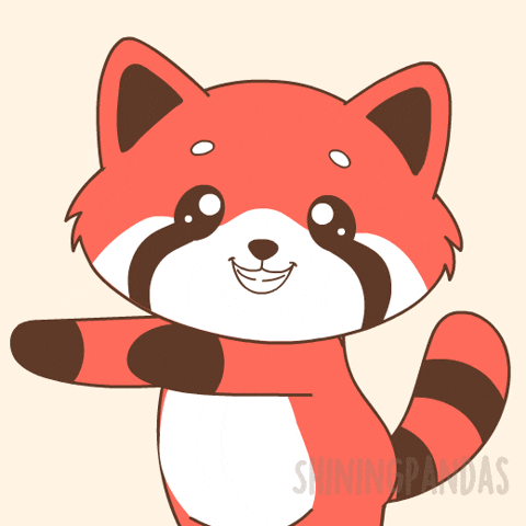 Happy Red Panda GIF