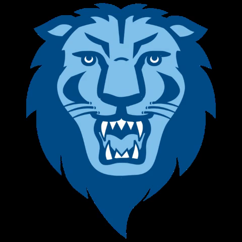 logo lion GIF by Columbia University Athletics