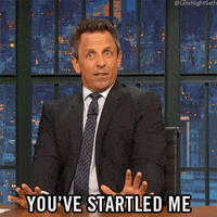 Late Night Wow GIF by Late Night with Seth Meyers