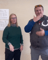 American Sign Language Football GIF by CSDRMS