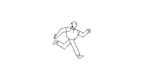 diegoanimation giphyupload run corrida correr Sticker