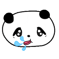 taiya5656 panda パンダ タイヤ ペロペロ Sticker