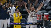 excited indiana pacers GIF by NBA