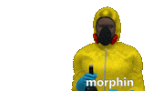 Breaking Bad Drinking Sticker by Morphin