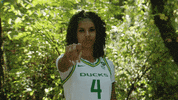 Womens Basketball Oregon GIF by GoDucks