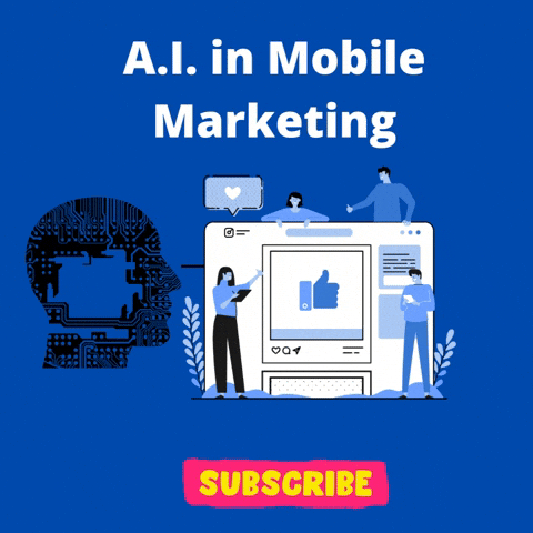 Artificial Intelligence Mobile Marketing GIF by Maria Johnsen