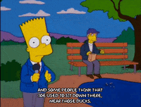 serious bart simpson GIF