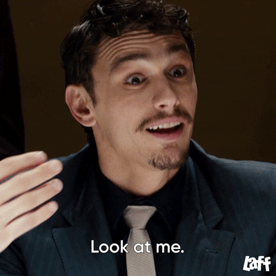 James Franco Look GIF by Laff