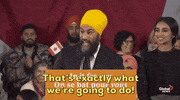 canada election montreal jagmeet singh GIF
