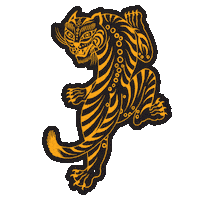 Tiger Nanaimo Sticker by Horang