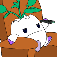 Bored Couch Potato GIF by Magic Eden