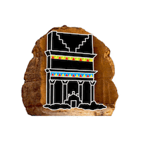 ksaart alula العلا ksaart ksa art Sticker