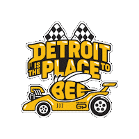 Sticker by Detroit Hives