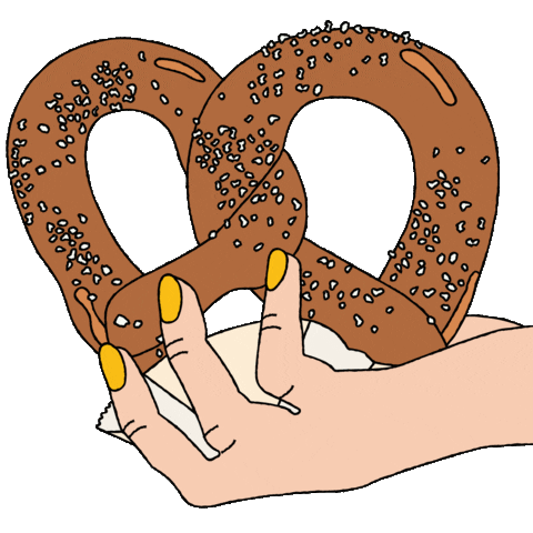 Nyc Pretzel Sticker by mnnfrr