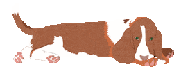 Sleepy Dog Sticker by Ellis D