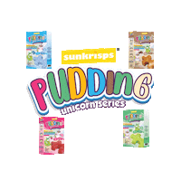 Unicorn Pudding Sticker by Sunkrisps Indonesia