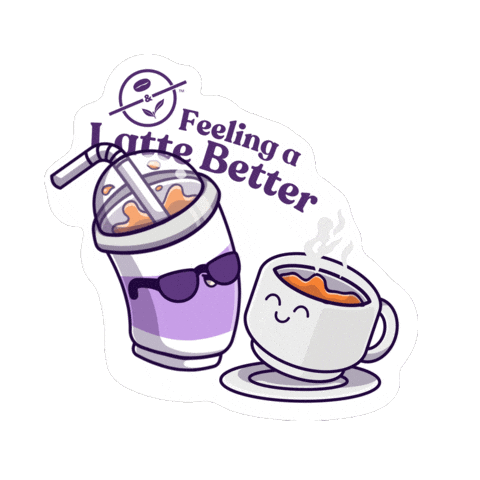 CoffeeBeanIndia giphyupload love coffee latte Sticker