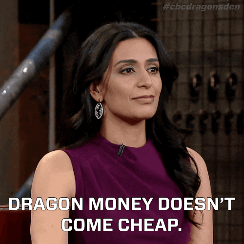 dragons' den money GIF by CBC
