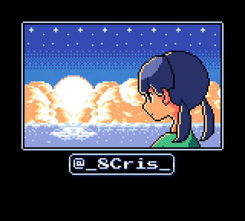 Chilling Out 8 Bit GIF by 8Cris