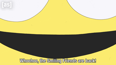 Pump Up Smile GIF by Adult Swim
