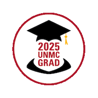 Commencement Unmc Sticker by University of Nebraska Medical Center