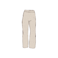 BlueWestBoutique clothes pants beige knitted Sticker