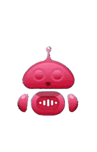 RoboKiller pink eyes radio robot Sticker