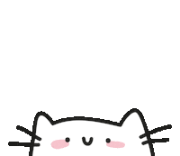 Happy Cat Sticker by TeaBag