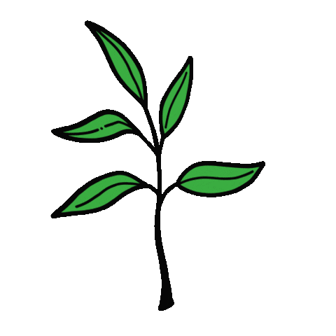 Vegan Spring Sticker by SILBERWEISS