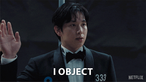 Raised Hand I Object GIF by NETFLIX