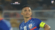 Sunil Chhetri Fans GIF by Indian Football