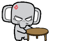 Angry Emoji Sticker by XiangZai