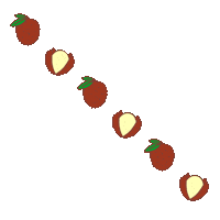 Fruit Lychee Sticker by apieu