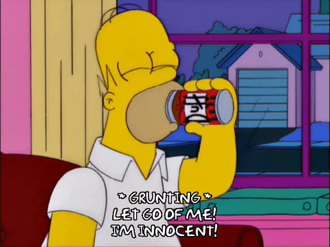 interested homer simpson GIF